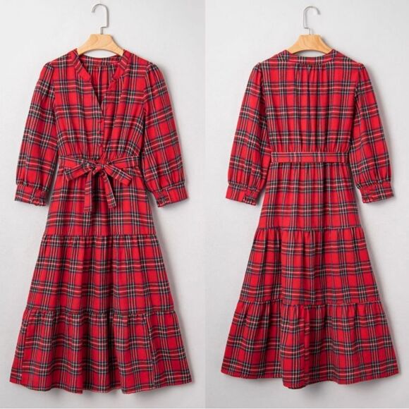 Dresses & Skirts - Ted Tartan Print Christmas Dress
